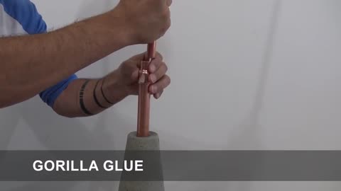 DIY Lamp made out of Copper Pipe