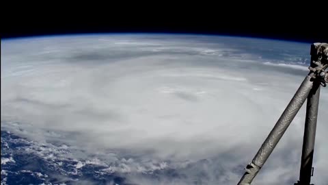 Watch how Hurricane Helene looks like from the Space Station