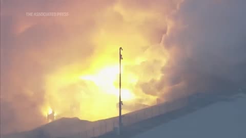 Commercial rocket with satellite onboard explodes moments after liftoff in Japan