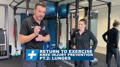 - Knee pain and injury prevention when returning to exercise Pt.2 - Lunges Tim Keeley physio