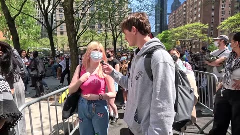 Anti-Israel Protestors Asked by Nick Shirley Why They are Protesting