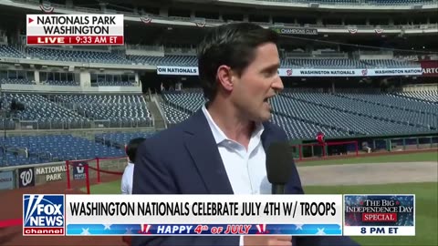 Nationals Park gearing up to celebrate July 4th with special simulcast for troops