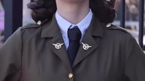 Another Peggy Carter Cosplay Transformation (TikTok Viral)