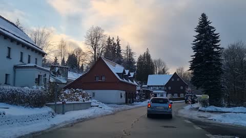 AUTOKORSO OBERLAUSITZ, Bautzen - Großschönau, 11 12 2021- Teil II von II, 4. Konvoi