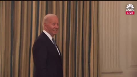 Biden's Creepy Communist Smirk About Trump