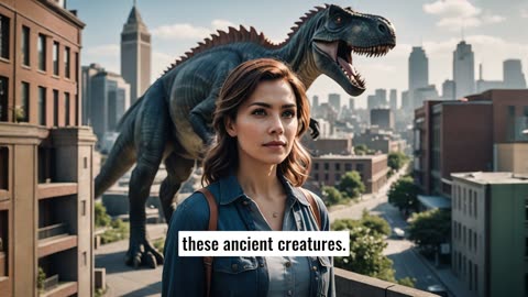 What If Dinosaurs Still Roamed the Earth? #dinosaurs #coexistence #urbanplanning #biodiversity