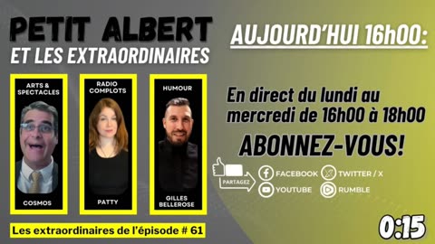 Petit Albert et les extraordinaires Épisode #61