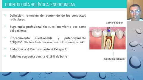 2° charla sobre Odontología Holística: endodoncias