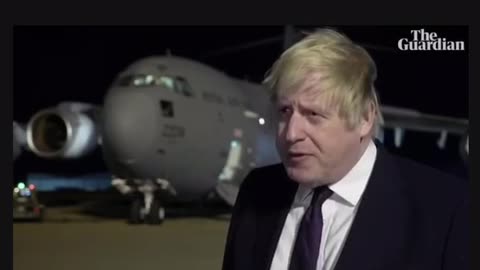 Boris Johnson vows to help refugees fleeing Ukraine, says Putin talks were a ‘charade’ – video