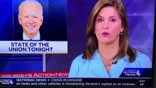 Local news reports on Creepy Joe