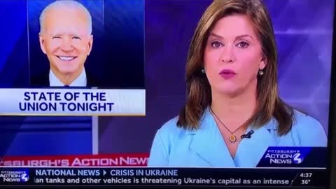 Local news reports on Creepy Joe