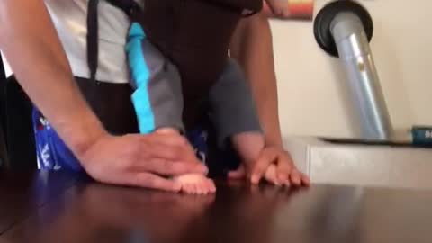 Baby Has Some Serious Dance Moves!