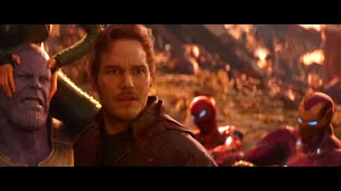 Avengers__Infinity_War__2018__-__Thanos_Throws_A_Moon____Movie_Clip_4kHD(2160)