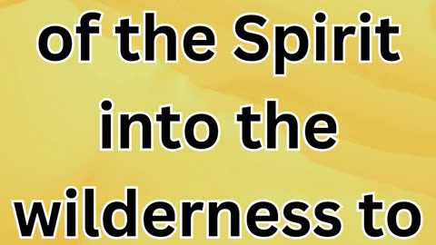 "The Temptation of Jesus in the Wilderness" Matthew 4:1,2.