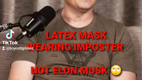 A LOT OF FAKE PPL PRETENDING TO BE ELON MUSK THEY WEAR LATEX MASKS THAT LOOK LIKE HIM&VOICE CHANGERS