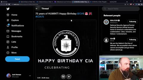 The NSA Trolls The CIA With Birthday Message On Twitter