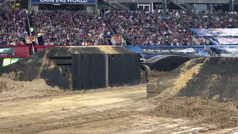 Monster Jam World Finals - Monster Jam 30th Anniversary Stunt