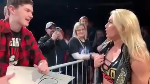 A WWE FAN PROPOSE MANDY ROSE||2019