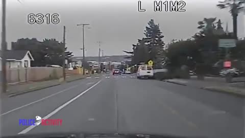 Dashcam Video Shows Seattle Police Chase Fail