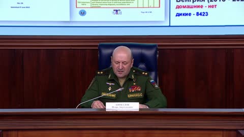 Briefing del Ministero della Difesa della Federazione Russa sui risultati dell'analisi dei documenti sulle attività biologiche militari svolte dal Pentagono degli USA,di sede a Washington ma che è ubicato però in Virginia,in Ucraina del 7/7/2022