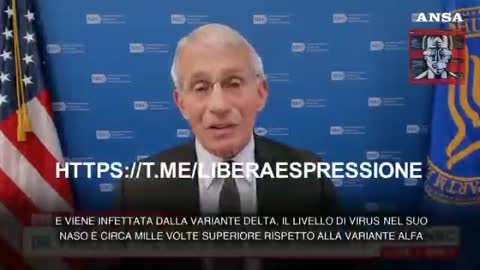 🔴FAUCI: "VACCINI INUTILI E VARIANTI"