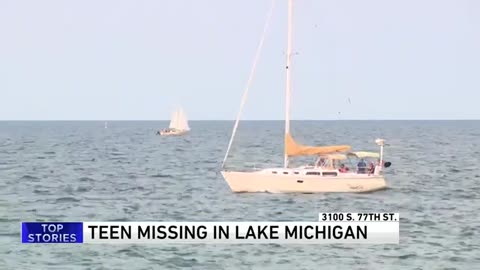 Teen missing after going swimming in Lake Michigan