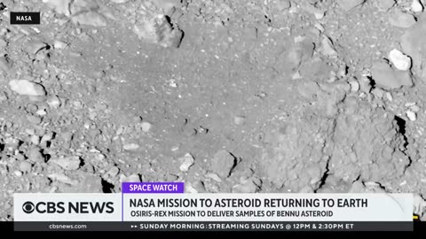 NASA mission to asteroid returning to Earth with a sample