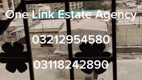 3Bed DD With Roof For Sale With Lift Standby Generator Garden west Near Jilani Masjid