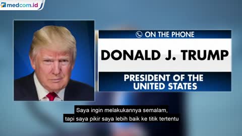 Trump Tolak Depat Presiden