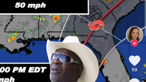 If you see Jim Cantore coming to your state, Run!!!