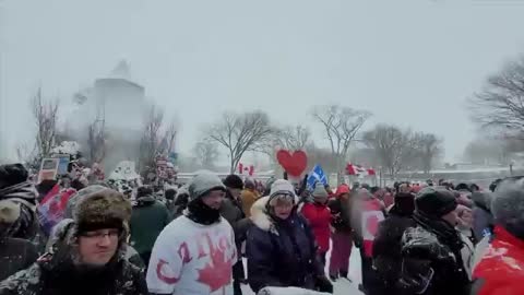 QUEBEC PEACEFUL PROTEST!! 🇨🇦