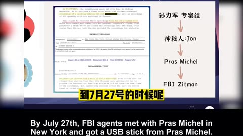 Has Pras Michel worked for FBI?