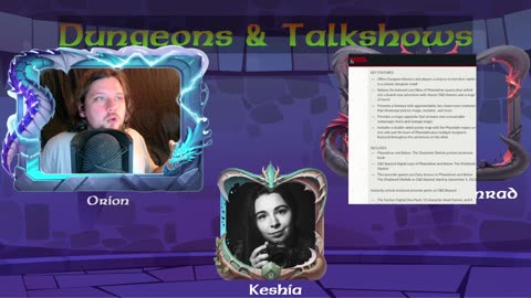 Dungeons & Talkshows Live: Ep 33 ft: Keshia Bithell (Confessions of a Game Master podcast)