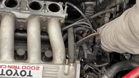 Toyota mr2 inlet and throttle body removal part 3