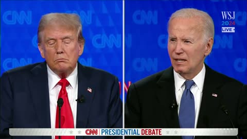 Trump - Biden First Debate Full 2024