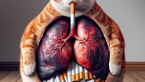 Based on the effects of cigarette smoking shown in the muscles