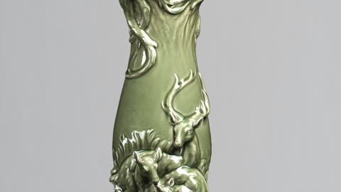 Appreciation of classic works by Chen Pengfei, master of Yue kiln celadon art 越窑青瓷艺术大师陈鹏飞经典作品欣赏