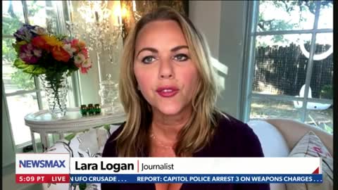 Lara Logan on Newsmax: 'This Is a Spiritual Battle – Satan Doesn't Get to Prevail in This World'