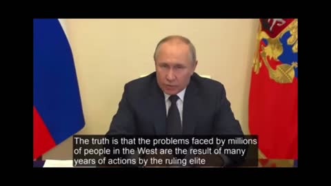 Putin addresses the West