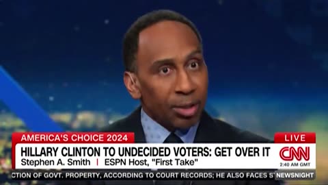 ESPN's Stephen Smith Says Hillary Clinton's Advice Is 'Detached' From Voters Ahead Of 2024