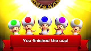 Mario Kart Tour - Pink Gold Peach Cup Gameplay (Summer Tour 2024)