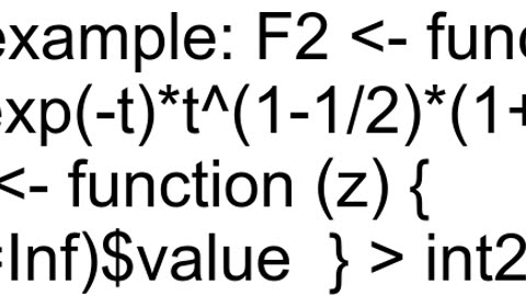 How to integrate functions depending on parameters in R