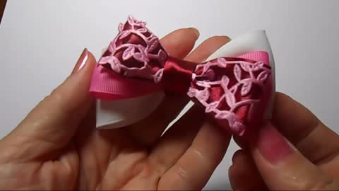 DIY Ribbon bow/ Tutorial.