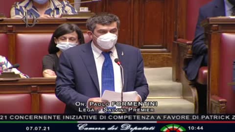 Paolo Formentini (Lega), Camera, 8/7/21