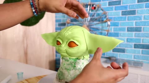 BABY YODA CAKE | Amazing Star Wars Cake | Koalipopss