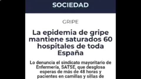 LA GRIPE SIEMPRE HA SATURADO LOS HOSPITALES DE EUROPA