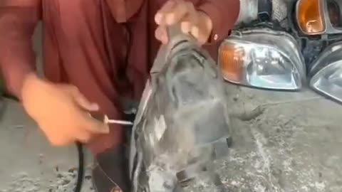 Car light maintenance