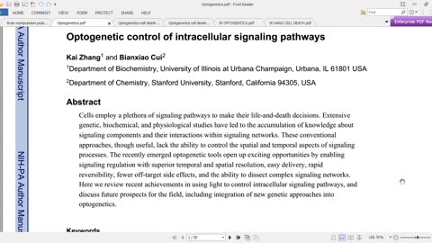 NANO PARTICLES FOR CONTROLLING AND CELL DEATH