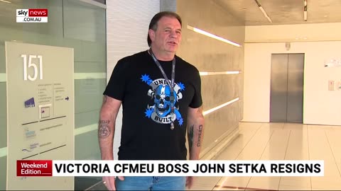 john Setka steps down as CFMEU boss