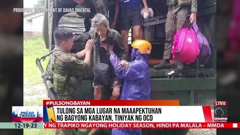 Tulong sa mga lugar na maaapektuhan ng Bagyong Kabayan, tiniyak ng OCD